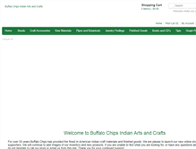 Tablet Screenshot of buffalochipsindianart.com